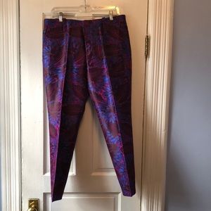 J. Crew brocade pants size 10